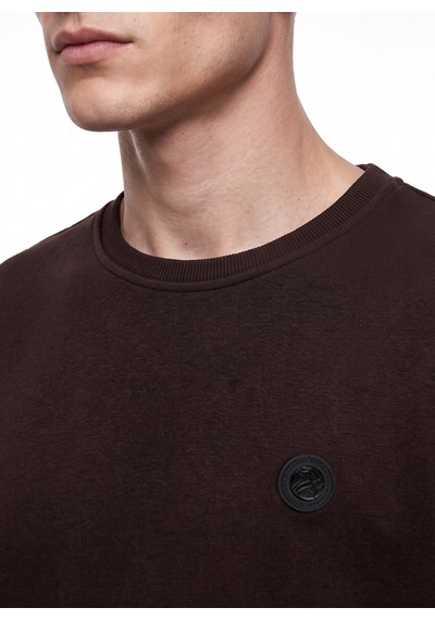 Discovery Expedition D5wm-swt3940 Kahverengi Erkek Sweatshirt Koyu Kahverengi