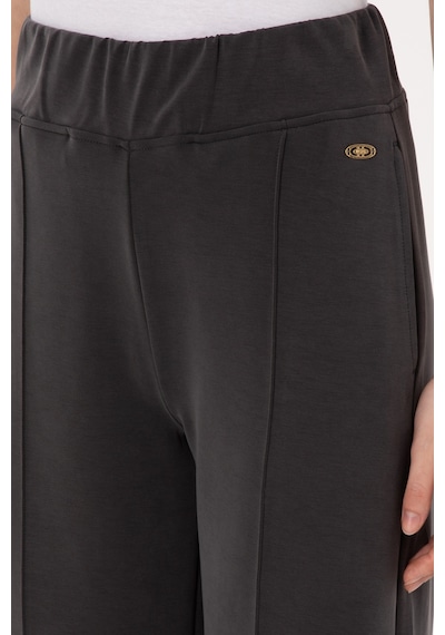 U.S. Polo Assn. Kadın Antrasit Modal Karışımlı Loose Fit Eşofman Altı 50307761-VR006