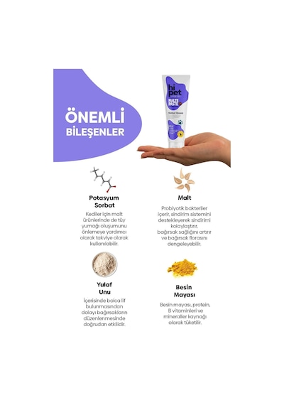 HiPet Antihairball Kedi Maltı