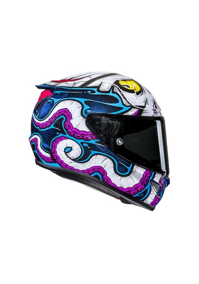 Hjc Rpha13 Kraken Mc28 Kapalı Kask Çok Renkli