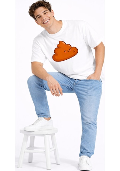 Nevermind Sevgili Kombini Eğlenceli Baskılı Çift Tişört Oversize Unisex Par Siyah - Beyaz