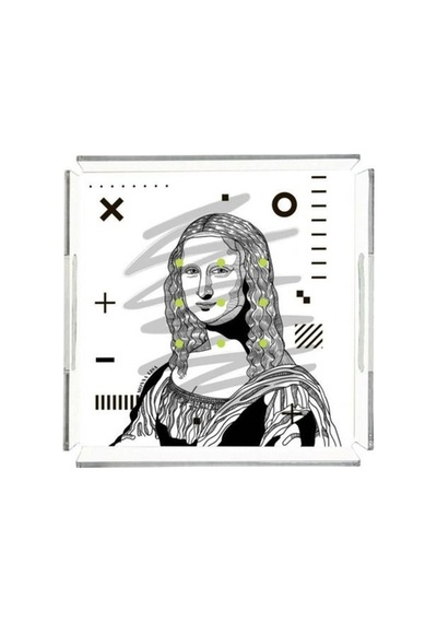 Mona Lisa Pleksi Tepsi - 25x25cm