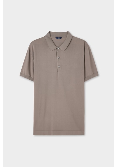 D's Damat Ds Damat Slim Fit Vizon Düz Örgü Yazlık Rayon Triko T-shirt 4hf069421001m V01