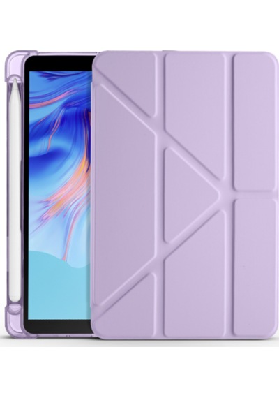 Fuchsia Honor Pad X7 8.7 İnç İle Uyumlu Kalem Bölmeli Uyku Modlu Standlı Trifolding Tablet Kılıfı Kılıf
