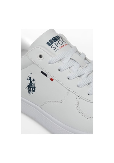 U.S. Polo Assn. Thunder Siyah Erkek Sneaker Beyaz-101932535