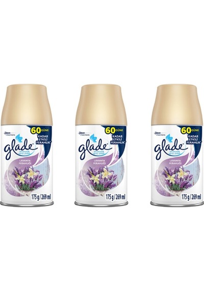 GLADE YEDEK SPREY ODA KOKUSU LAVANTA FERAHLIĞI 269 ML x 3 ADET