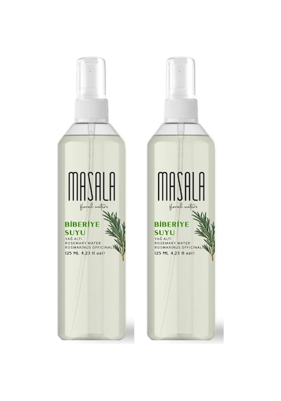 Biberiye Suyu 125 Ml X 2 Adet - Rosemary Floral Water -biberiye Suyu Sebum Ve Yağ Dengeleyici H
