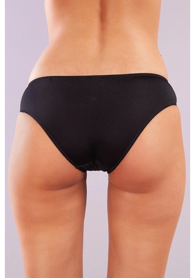 Gala A Plus Siyah Dantelli Mini Slip Külot Siyah