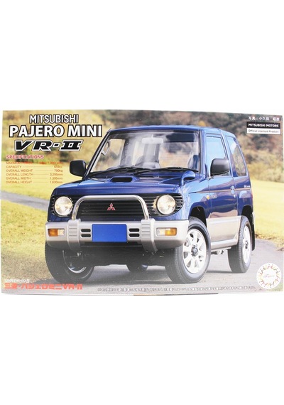 Fujimi Id-1 04625 1/24 Ölçek, Mitsubishi Pajero Mini Vr-ıı 1994, Cip Plastik Model Kiti