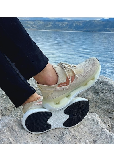 Dunlop 2357-2356 Bej Air Yumuşak Taban Erkek Spor Ayakkabı Bej