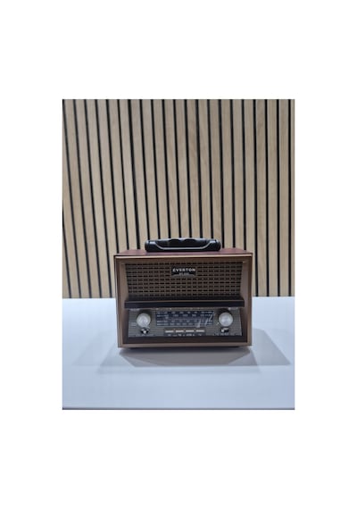 Rt-558 Modern Bluetooth Fm-usb-tf-aux Şarjlı Nostaljik Radyo Diğer