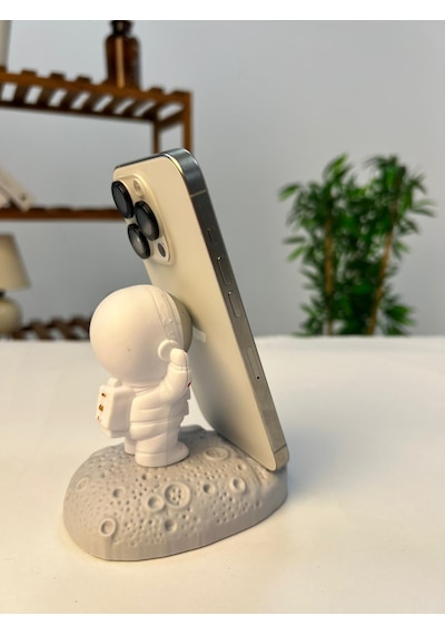 Favora Gri Astronot Telefon Tutacağı Model C