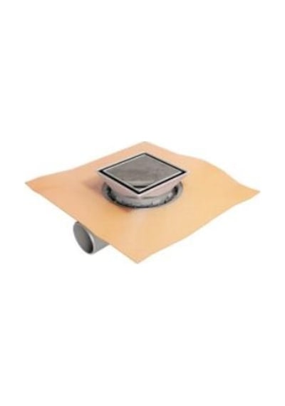 Hüppe Master V Yalıtımlı Noktasal Su Gideri, Seramik Uyumlu,10x10cm, Mat , 47h0026000000025