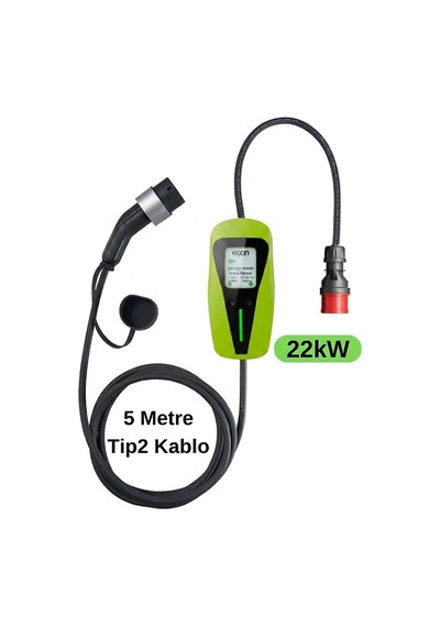 Econ 22 Kw - 3 Kw Taşınabilir Şarj İstasyonu