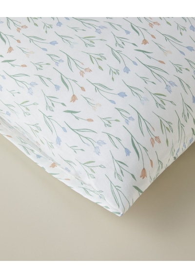 Fresh Sprout Kolay Ütülenir 2'li Yastık Kılıfı 50x70 Cm Yeşil-sarı