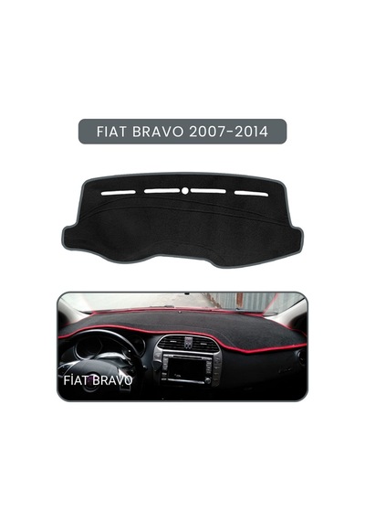 Fıat Bravo 2007-2014 Modellerine Uyguntorpido Koruma Halısı Gri Kenar