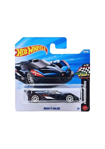 Hot Wheels Bugatti Bolide - Hw Starting Grid Siyah 1/64 Diecast Model Araba Çok Renkli
