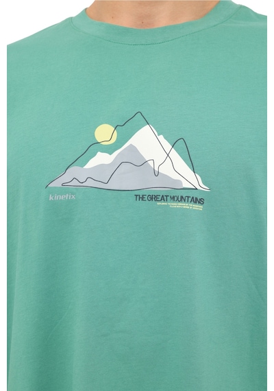 Kinetix Ml Day 11otd213 5fx Yeşil Erkek Kısa Kol T-shirt 000000000101938695