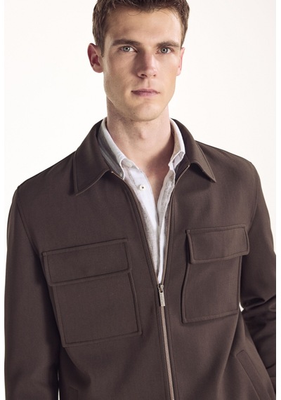 Ted Baker Kahverengi Erkek Ceket Tbmrjc1025 Açık Kahverengi