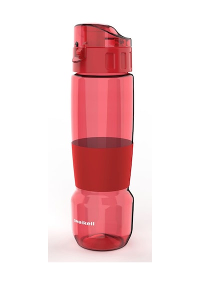Zweikell Camry Sleeve Maroon Red Bpa Içermez 650 Ml Tritan Suluk