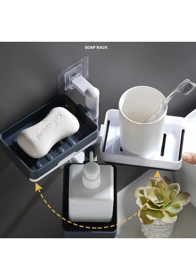 4 Katlı Pratik Katmanlı Banyo Organizer Standı Fonksiyonel Banyo Düzeni Diğer