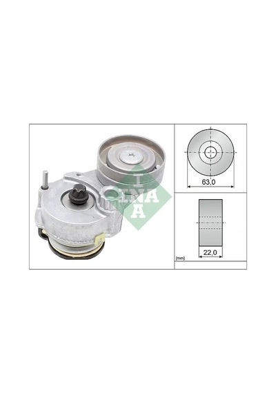 V Kayış Gergi Rulmanı - Fiat Stilo, Croma, 159 - Schaeffler-ına-534014710