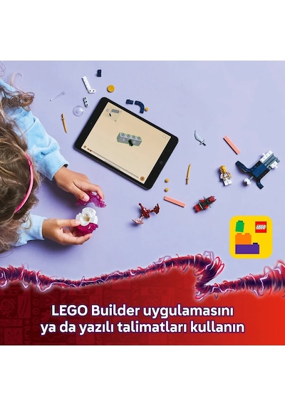 LEGO® NINJAGO® Sora’nın Ejderha Spinjitzu Topacı 71824 - 6 Yaş ve Üzeri Çocuklar için 2 Ninja Minifigürü İçeren Oyuncak Yapım Seti (56P)