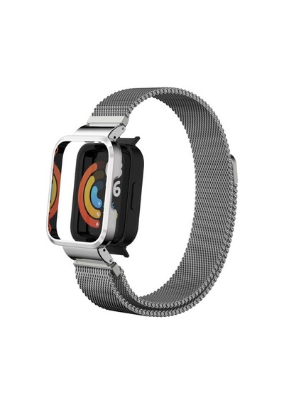 Xiaomi Redmi Watch Mi Watch Lite Uyumlu Krd-58 Metal Joec Kordon-gold