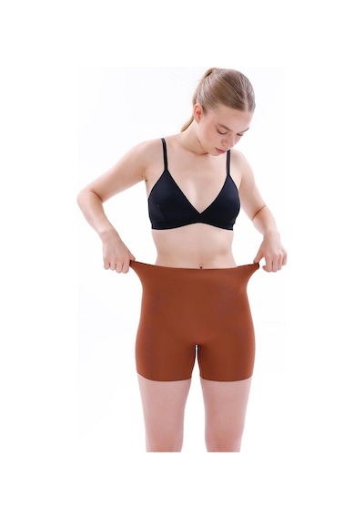L'ombre Kahverengi Mı 2703 Lazer Kesim İz Yapmaz Hayalet Boxer Kahve