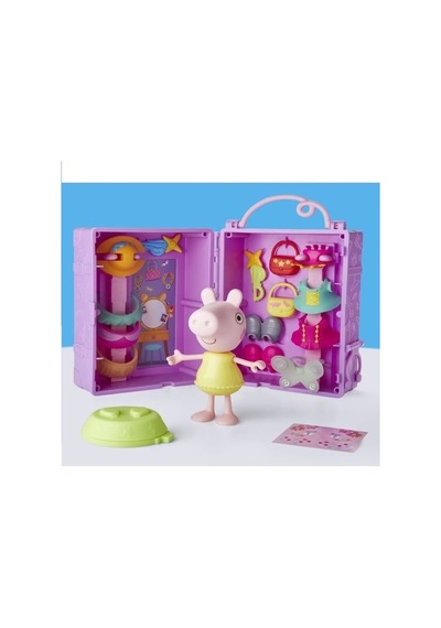 Hasbro G1017 Peppa Pig 6'' Figür Ve Kiyafet Dolabi