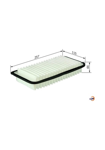 Hava Filtresi Yarıs I 1.0 12v 99-06 -p107 05 C1 05 1.0 1457433971