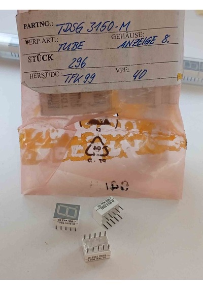 Tdsg-3150-m Yeşil 10mm Tfk Anot Display 4 Adet