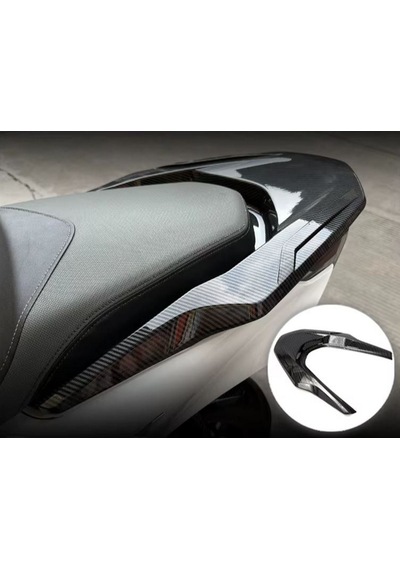 Pcx125-150-160 2021-2026 Model Uyumlu Karbon Arka Kuyruk Grenajı Siyah-karbon