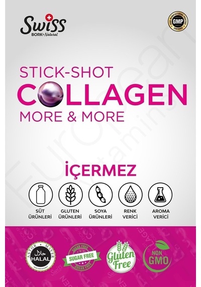 Hydrolize Collagen Beauty Complex 30x20ml Kolajen Stick Shot 30 Adet Tip I-ıı-ııı Biotin-magnezyum-b12