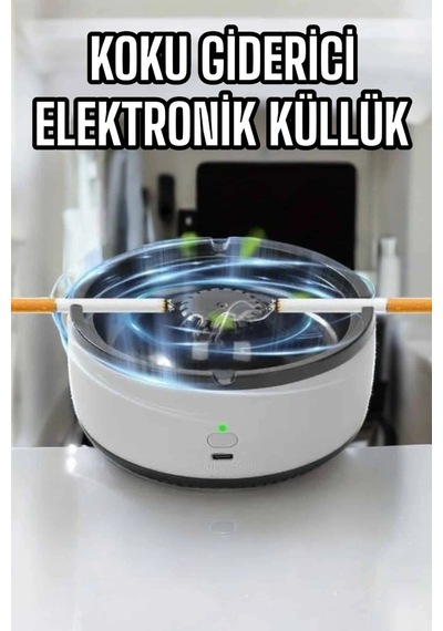 Küllük Duman Giderici Temizlenebilir Elektronik Pilli Çok Renkli 75031375