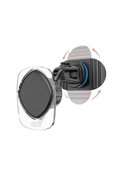 Araç Telefon Tutacağı Go Des Gd-hd935 360 Derece Dönebilen Magnetik Torpido Üstü Kullanım