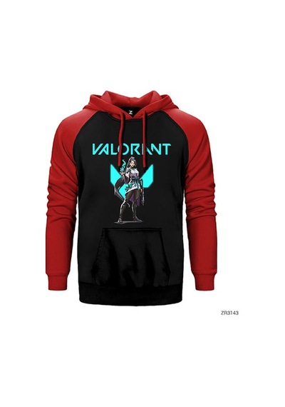 Valorant Sage Sarı Renk Reglan Kol Sweatshirt / Hoodie