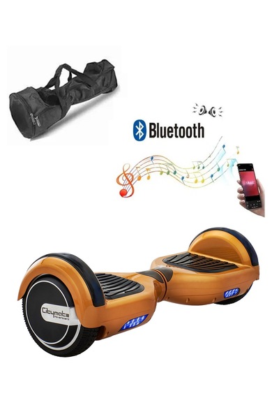 Citymate Hoverboard Elektrikli Kaykay Bluetooth Çantalı 6.5 Gold