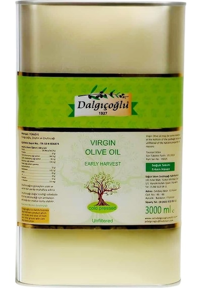 Dalgıçoğlu Erken Hasat Naturel Sızma Zeytinyağı Filtresiz 3 L