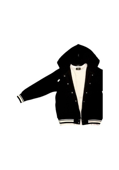 Carinos Erkek Çocuk Kapüşonlu 2li Sweatshirt-14687 Siyah