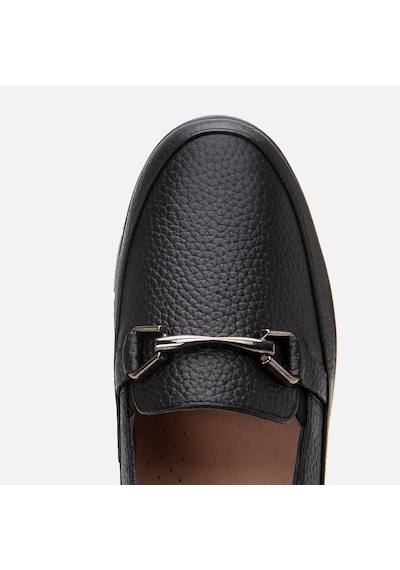 Hotiç Hakiki Deri Siyah Kadın Tokalı Loafer 01ayh306720a100 Siyah-black Siyah