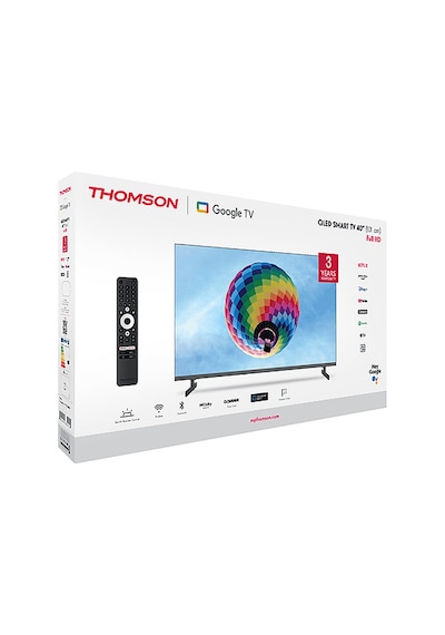 THOMSON 40QG4S14 40" 102 Ekran Uydu Alıcılı Google Smart FHD QLED TV