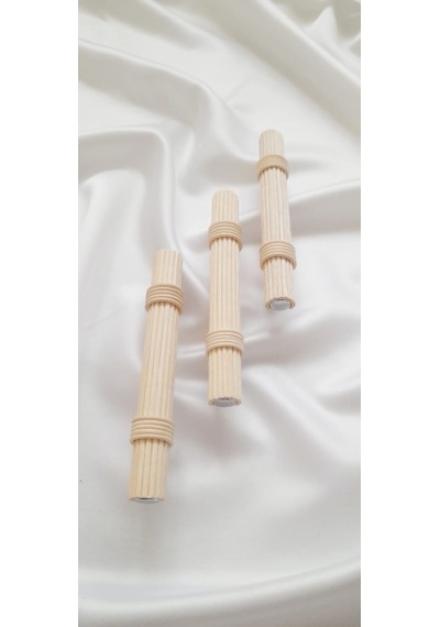 Bambu El Sanatı Kulplar - Doğanın Zarafeti Elinizin Altında 128mm