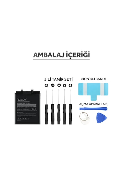 Deji Xiaomi Redmi Note 11 Pro 5g / Poco X4 Pro Uyumlu Batarya