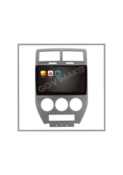 Govimaks Jeep Compass 2007-2009 Uyumlu 2 Gb Ram 32 Gb Hafıza Androıd Multımedıa Teyp 9"