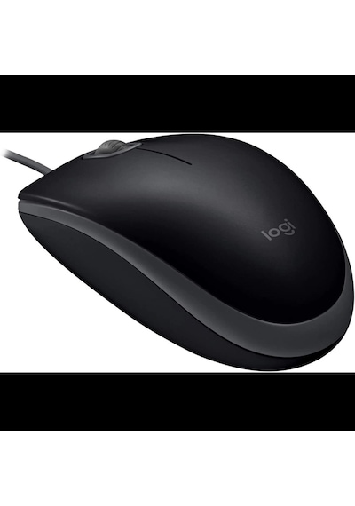 Logıtech 910-005508, B110 Siyah, Usb Kablolu, 1000dpi, Optik, 3 Tuşlu, Mouse Standart