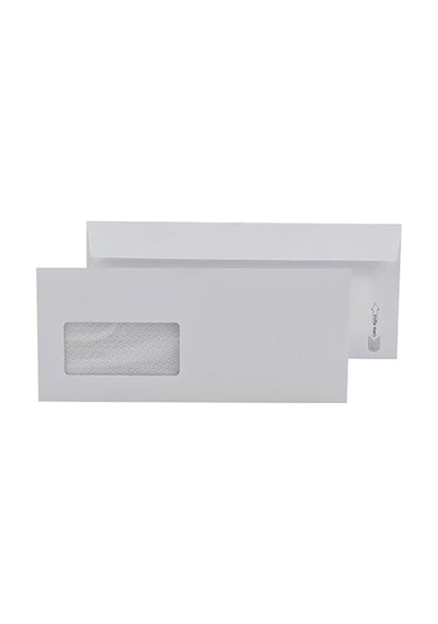 Oyal Diplomat Zarf Extra Beyaz Silikonlu Pencereli 10.5x24 110 Gr 30004112