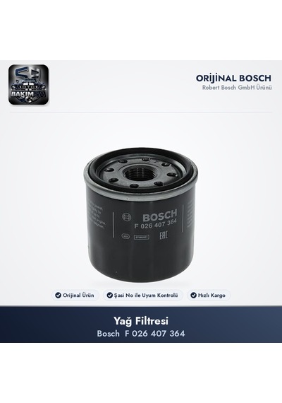 Bosch Filtre Bakım Seti Hava+yağ F026400674 + F026407364 - Rav4 A5 2.5 Hybrid
