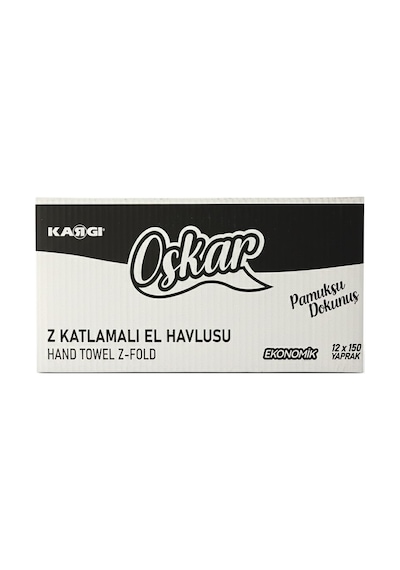 Z Katlı Kağıt Havlu 150'li Ambalaj 12'li Koli