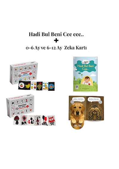Hadi Bul Beni Cee Eee Türkçe & İngilizce Sesli Yönerge - 0-6 Ay V